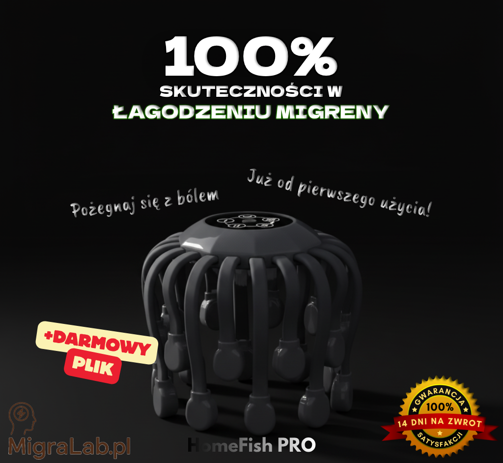 Masażer głowy — HomeFish PRO